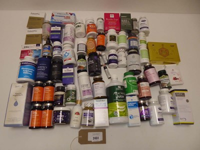 Lot 2451 - Selection of various food and dietary supplements