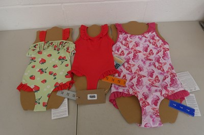 Lot 1505 - Approx. 24 girls swimming costumes by Sea Folly