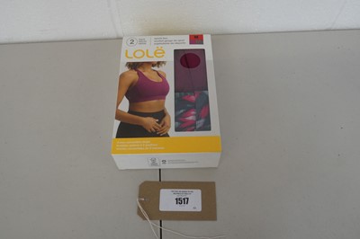 Lot 1517 - Approx. 15 boxes of women's sports bras by Lole