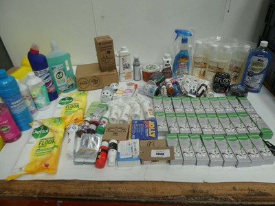 Lot 3608 - Household cleaning products, fabric dye, super...