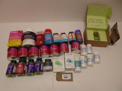Lot 2467 - Selection of vitamins to include Space Goods,...