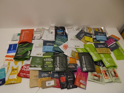 Lot 2471 - Selection of various powder and sachet...