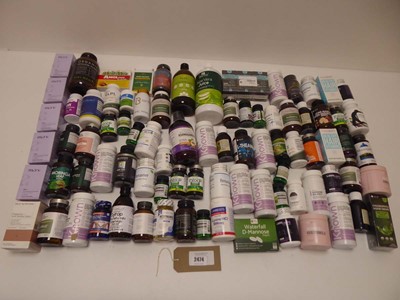 Lot 2474 - Selection of various food and dietary supplements