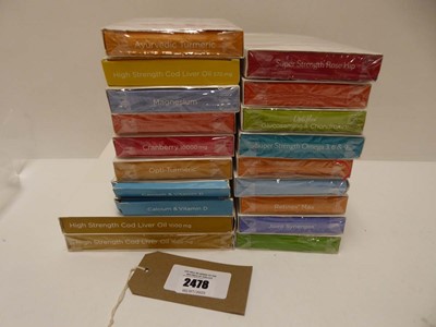 Lot 2478 - Selection of various Healthspan supplements