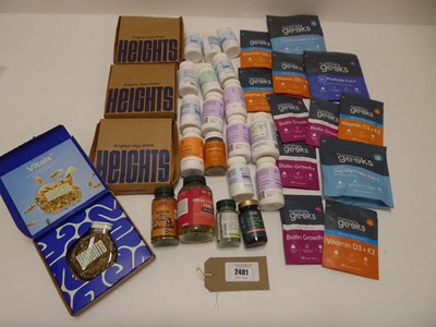 Lot 2481 - Selection of vitamins to include Heights,...