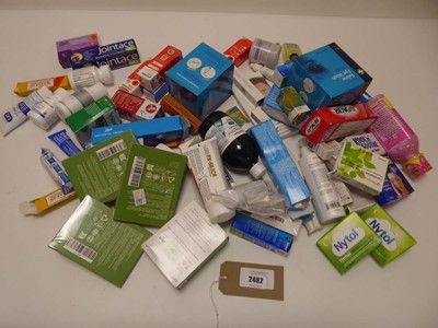 Lot 2482 - Selection of various medicines
