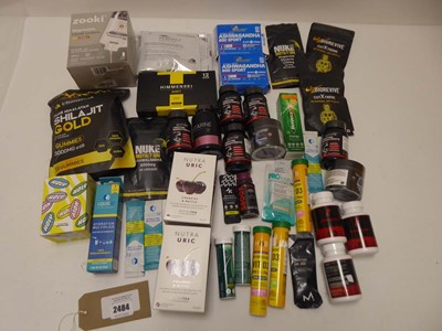 Lot 2484 - Selection of creatine, electrolytes, work out...