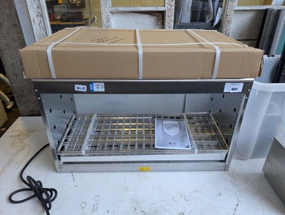 Lot 601 - 75cm electric benchtop heated food display...