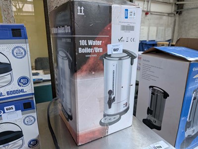 Lot 607 - 10l hot water urn