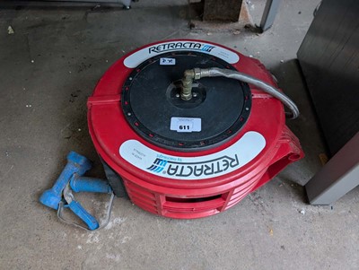 Lot 611 - Retracta retractable hose
