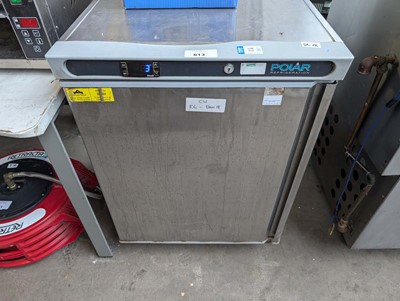 Lot 613 - Polar CD080 undercounter single door fridge