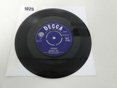 Lot 7" vinyl release by Michael Cox Serious