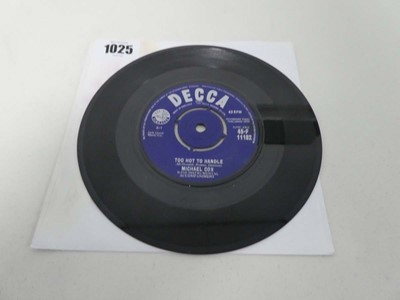 Lot 7" vinyl release by Michael Cox Serious