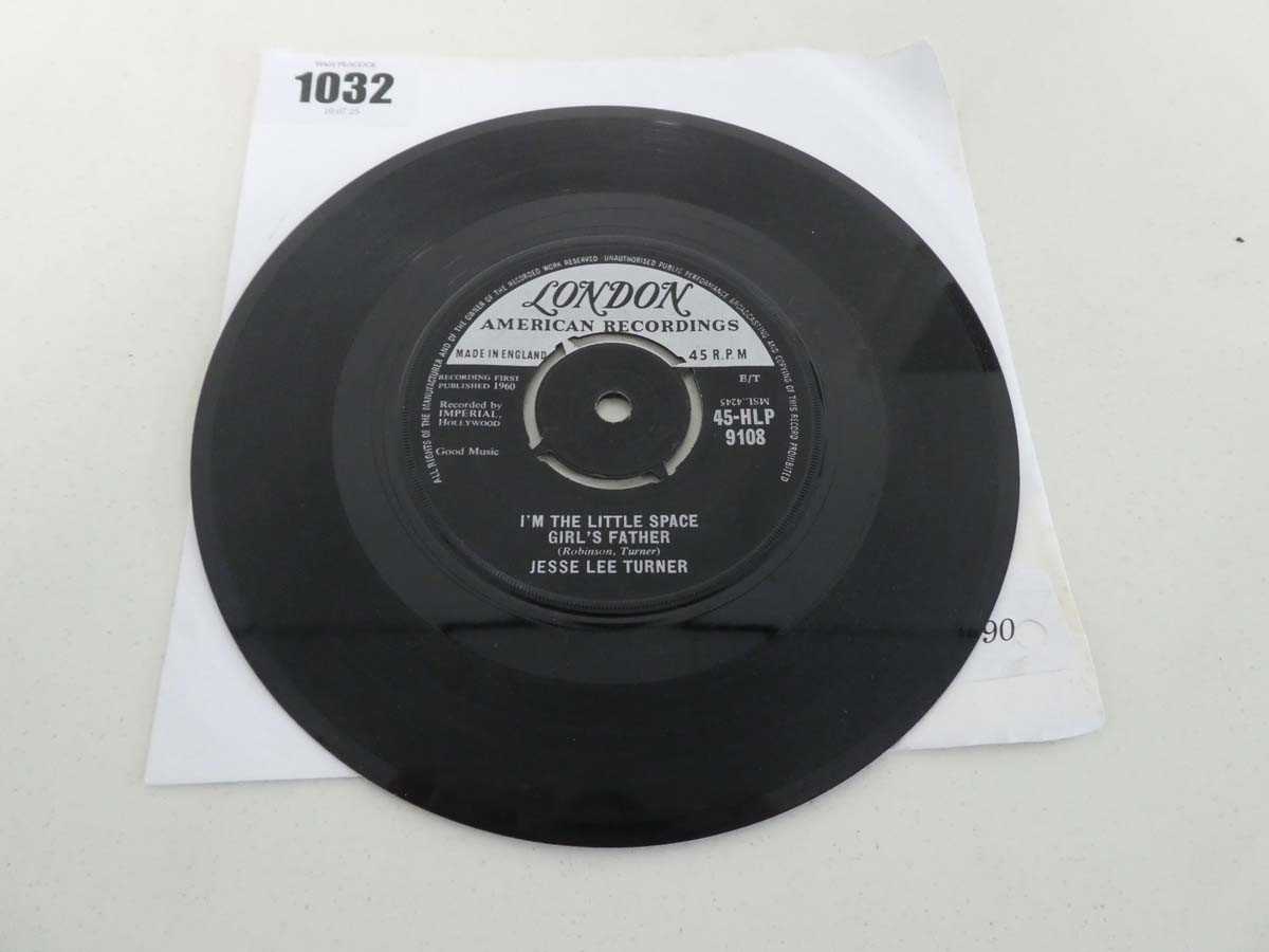 Lot 7" vinyl record by Jesse Lee Turner called I'm...