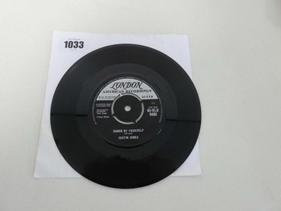 Lot 7" vinyl release by Justin Jones called Dance...