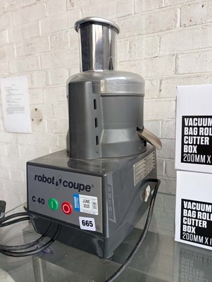 Lot 665 - Robot Coupe C 40 kitchen machine