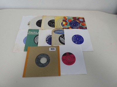 Lot Collection of 10 1960s-1970s 7" singles incl....