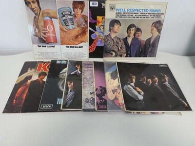 Lot Collection of 11 albums by The Who, The Kinks...