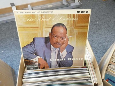 Lot Box of vinyl albums incl. Count Baisey