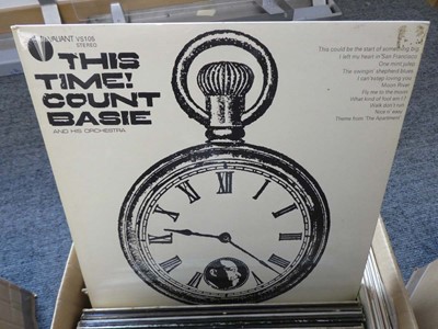 Lot Box of vinyl albums incl. Count Baisey