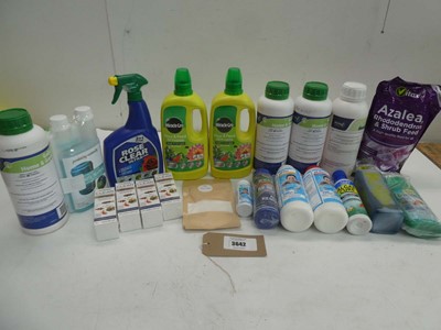 Lot 3642 - Herbicide, plant feed, water butt treatment,...