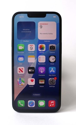 Lot 1015 - Apple iPhone 14, Black, 128GB, model A2882