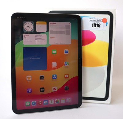 Lot 1018 - Apple iPad (10th Generation) Wi-Fi, 64GB,...