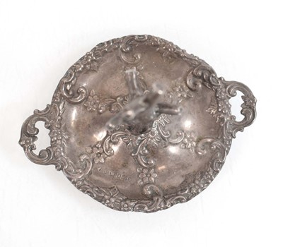 Lot 322 - An Edwardian silver ring stand, Birmingham...
