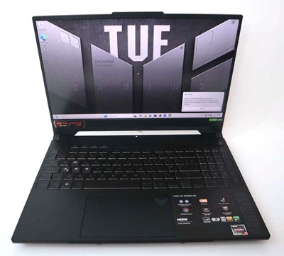 Lot 1034 - ASUS TUF GAMING laptop A15, AMD R7-7435HS/BGA,...