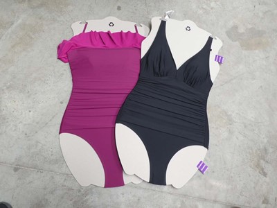 Lot 1507 - A box containing approx. 25 women's swimming...