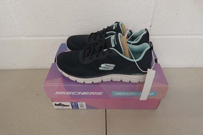 Lot 1563 - Boxed pair of Skechers lite-weight memory foam...