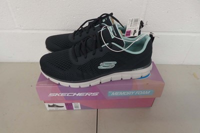 Lot 1566 - Boxed pair of Skechers lite-weight memory foam...