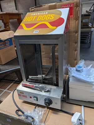 Lot 628 - Royal Catering hot dog steamer machine, model...