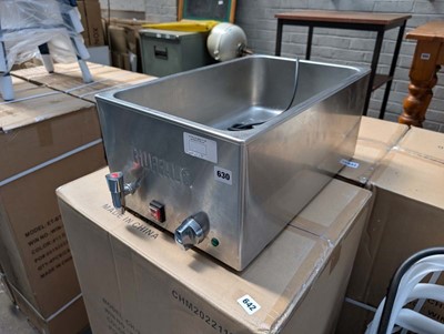 Lot 630 - Electric Buffalo bench top bain marie with tap