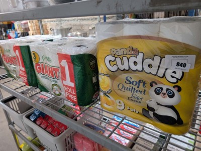 Lot 940 - 12 packs of toilet tissue