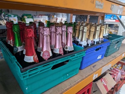 Lot 959 - 3 plastic crates containing non alcoholic...