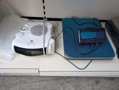 Lot 964 - 2 heat sealers, 2 digital scales, a qty of...