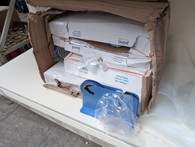 Lot 964 - 2 heat sealers, 2 digital scales, a qty of...