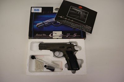 Lot 1545 - (S37) KSC Corporation CZ75 6mm BB airsoft...