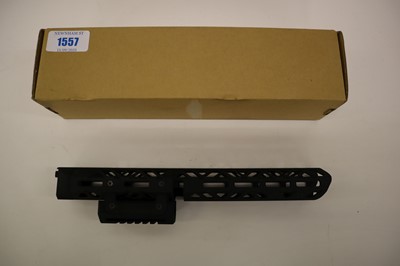 Lot 1557 - 10x hand guard rails for airsoft rifles, each...