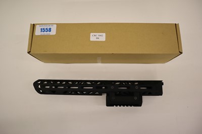 Lot 1558 - 9x hand guard rails for airsoft rifles, each...