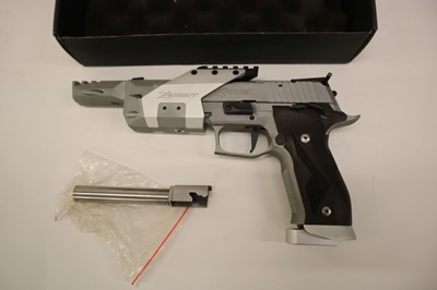 Lot 1574 - (S37) Sig Sauer XFIVE airsoft pistol with...