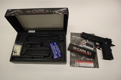 Lot 1579 - (S37) Tokyo Marui Hi-Capa 5.1 OPS-M.R.P...