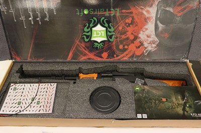 Lot 1590 - (S37) Airsoft Mania RPD electric airsoft gun,...