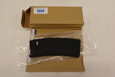 Lot 1594 - 4x airsoft magazines, GBB 30R V3, each boxed