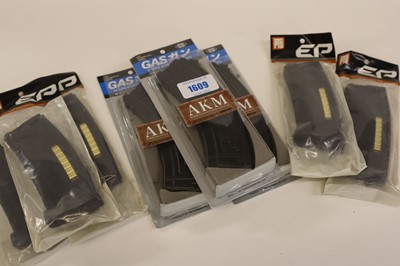Lot 1609 - 5x EP airsoft magazines PTS EPM M4 Gen2,...