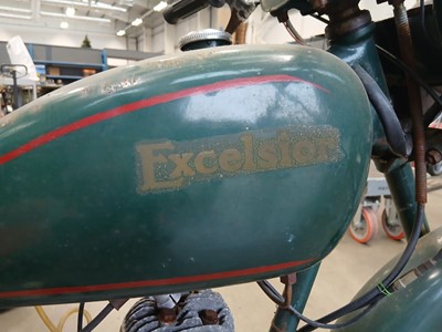 Lot (866 UNO) 1961 Excelsior Consort motorcycle in...