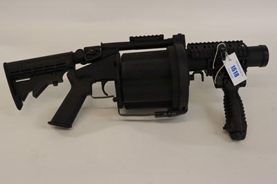 Lot 1618 - (S37)  6mm BB Airsoft grenade launcher with...