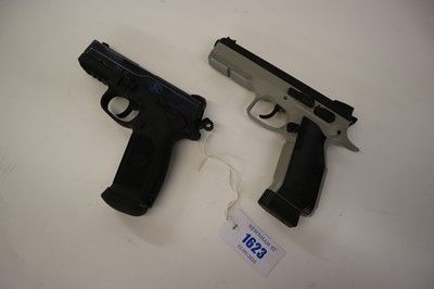 Lot 1623 - (S37) 6mm BB ASG CZ Shadow 2 airsoft pistol,...