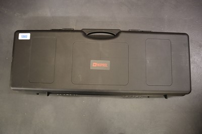 Lot 1302 - Nuprol black plastic hard gun case